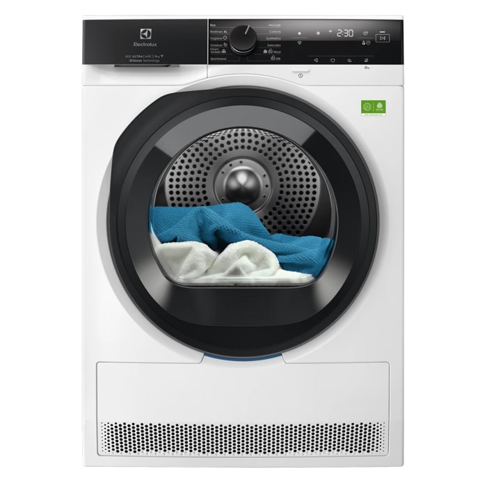 Electrolux Uscător de rufe cu pompă de căldură 3DSense UltraCare 800 EW8D495RCE