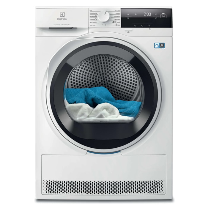 Electrolux Uscător de rufe cu pompă de căldură DelicateCare 700 EW7D384AE