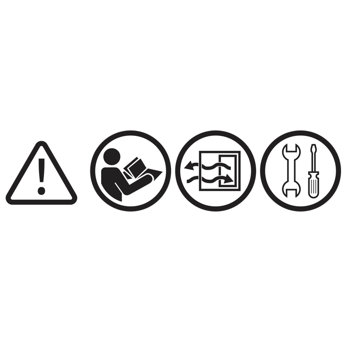 Atenție! Instalați conform reglementărilor și folosiți într-o cameră ventilată.