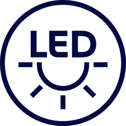 Perie cu LED