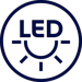 Perie cu LED