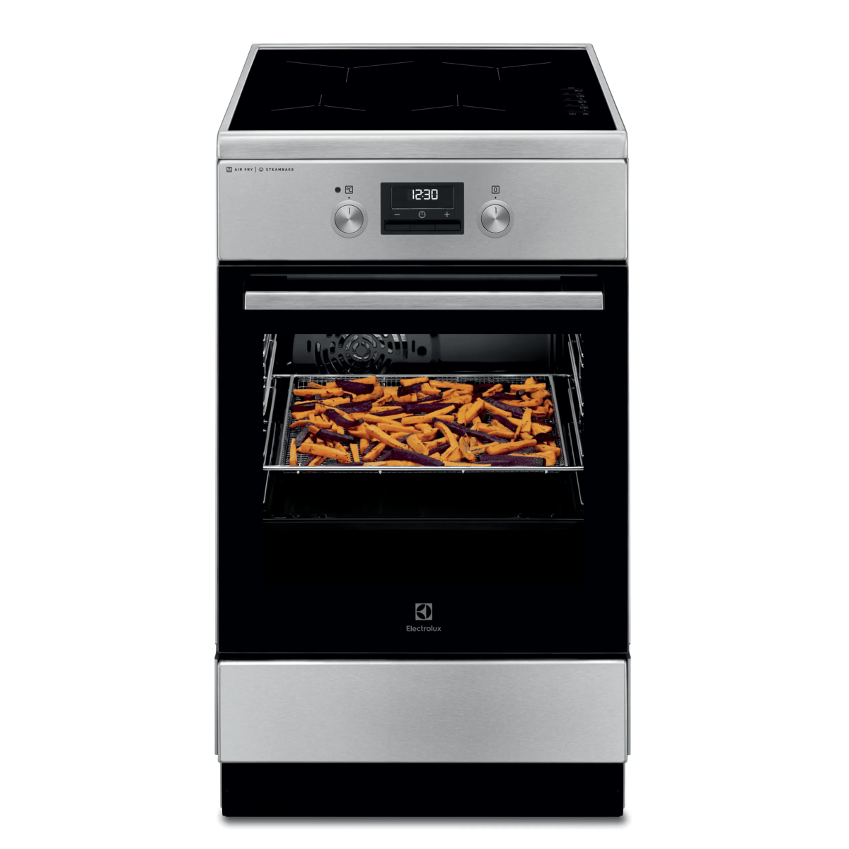 Aragaz electric SteamBake cataliza 50 cm inox LKI564266X