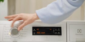 Programul cu abur de la o mașină de spălat rufe Electrolux