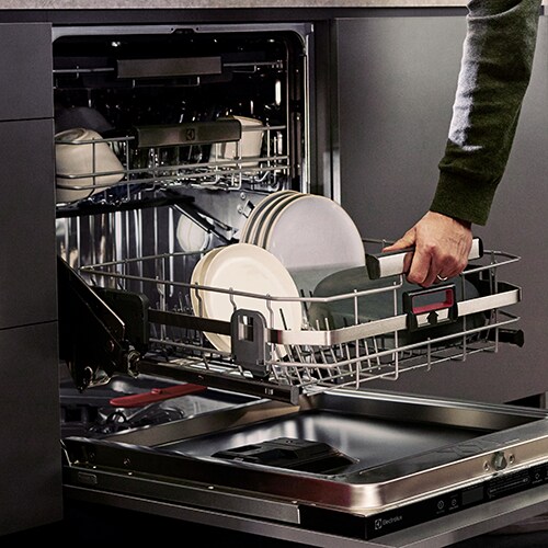 masina de spalat vase comfortlift incarcata