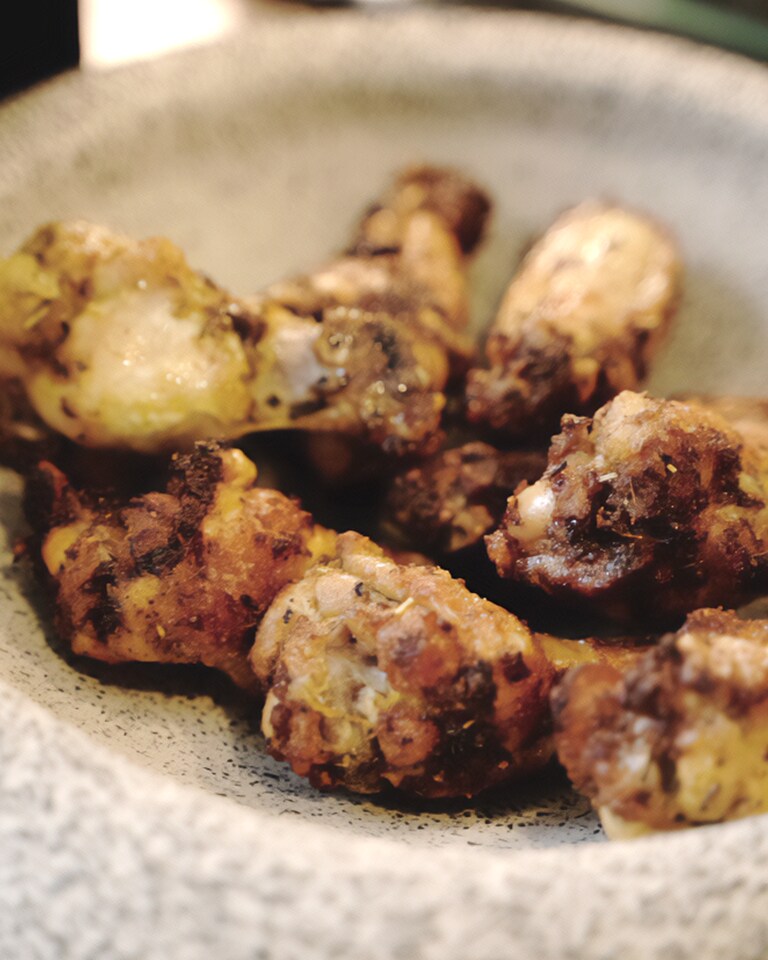 Aripioare de pui marinate