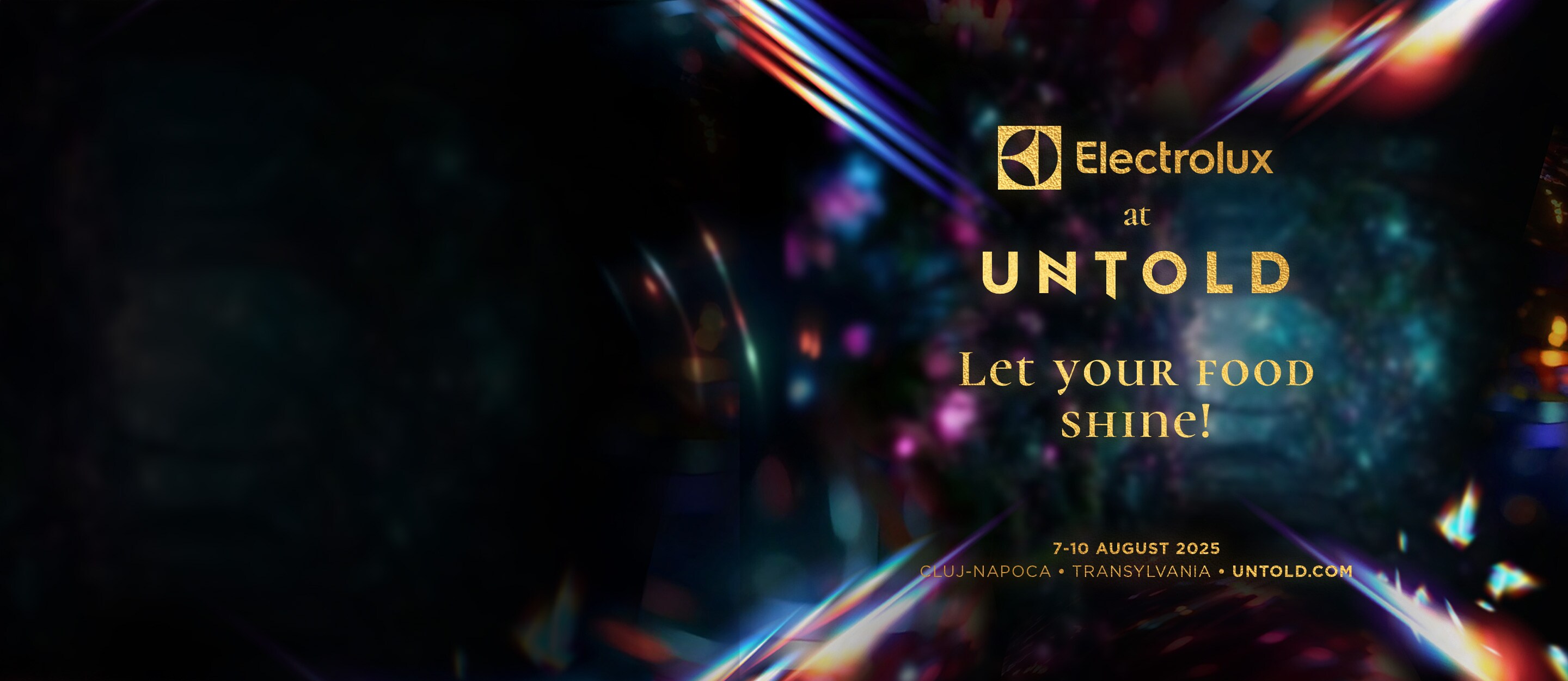 Parteneriat Untold Electrolux 2025