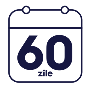 60 de zile și primești banii înapoi