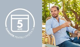 5 ani garanţie, pentru liniștea ta!