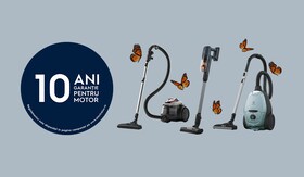 10 ani garanţie pentru motorul aspiratoarelor Electrolux