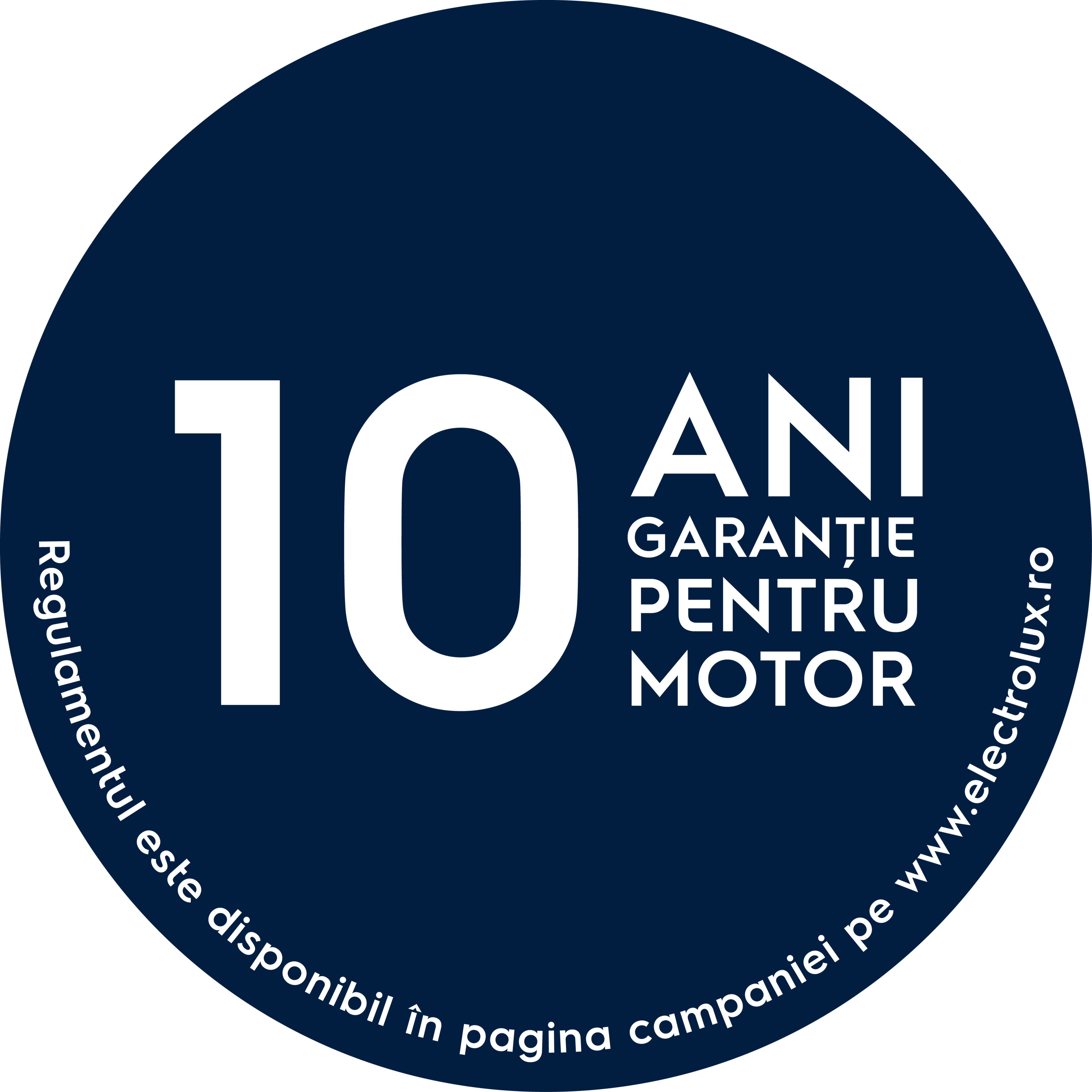 10 ani garanţie pentru motorul aspiratoarelor