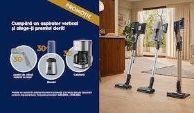 Cumpără un aspirator vertical și alege-ţi premiul dorit!