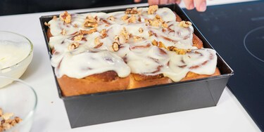 melci cu scortisoara si crema de zahar